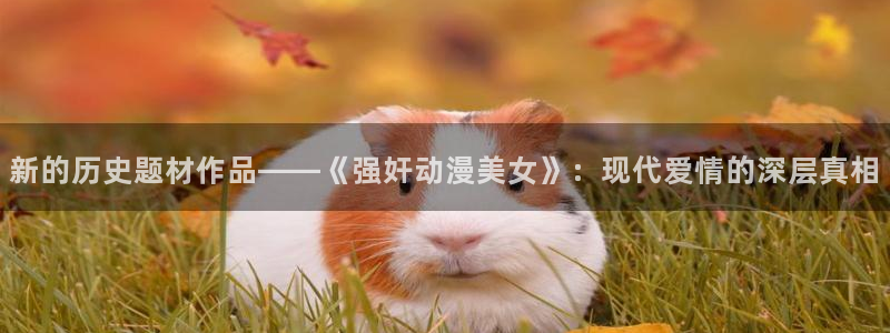 coco动漫天堂：新的历史题材作品——《强奸动漫美女》：现代爱情的深层真相